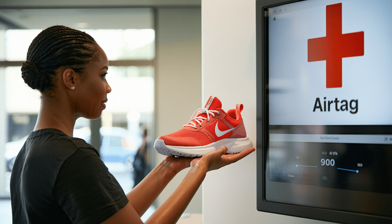 darovala pár tenisek červenému kříži a sledovala je pomocí airtagu: organizace musela podat vysvětlení. přečtěte si více o tomto neobvyklém případu a reakcích zapojených stran.