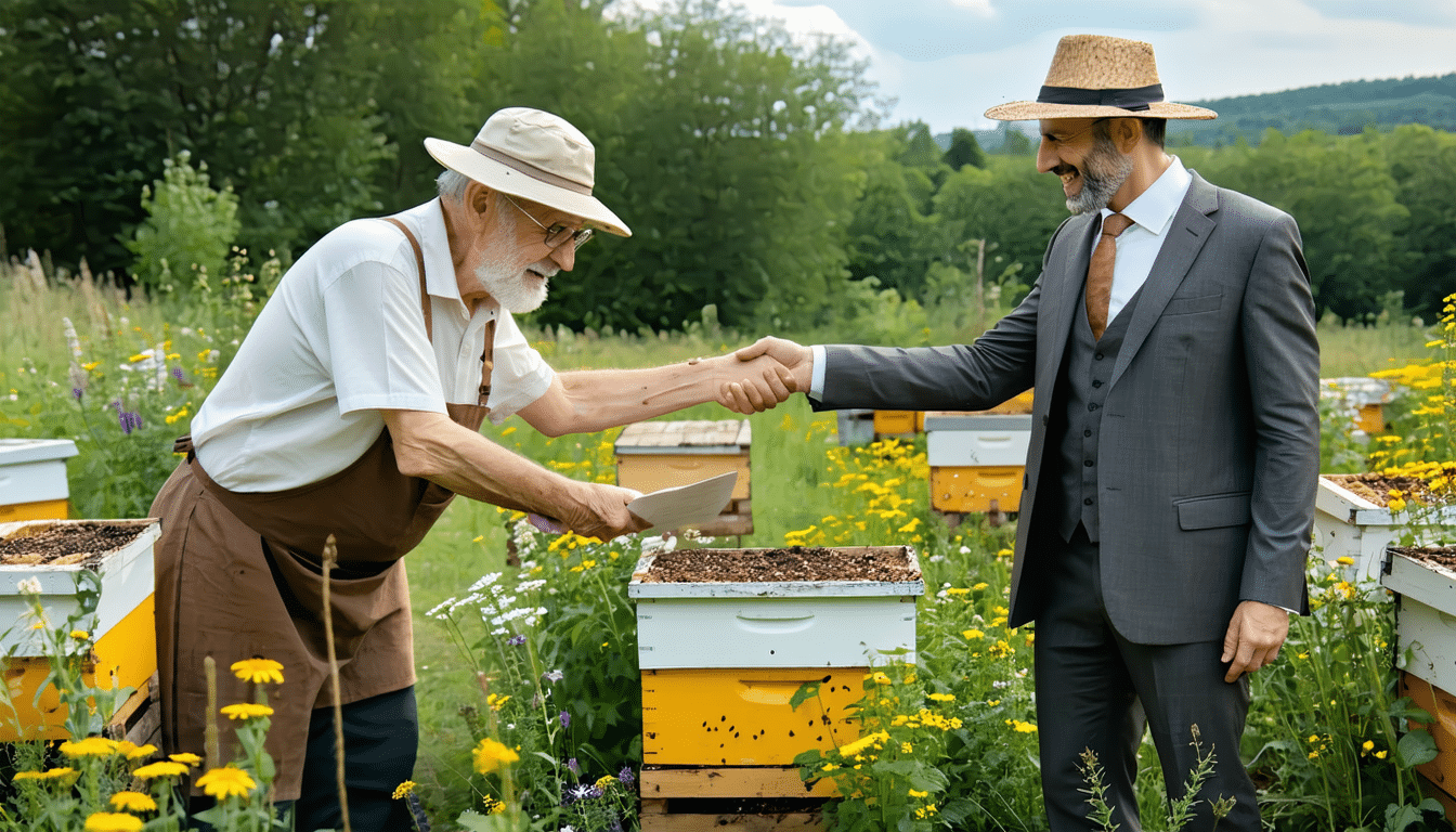 důchodce půjčuje půdu včelaři a pomáhá mu, ale finanční úřad ho potrestá daní z půdy. přečtěte si příběh o rozdělení země a komplikacích s daňovými předpisy.