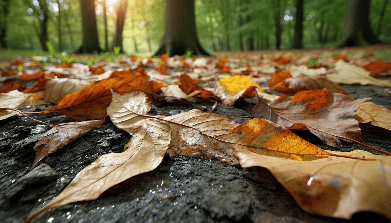 zjistěte, jak ponechání suchých listů na zemi pomáhá udržovat vlhkost déle a zlepšuje zdraví vaší zahrady.