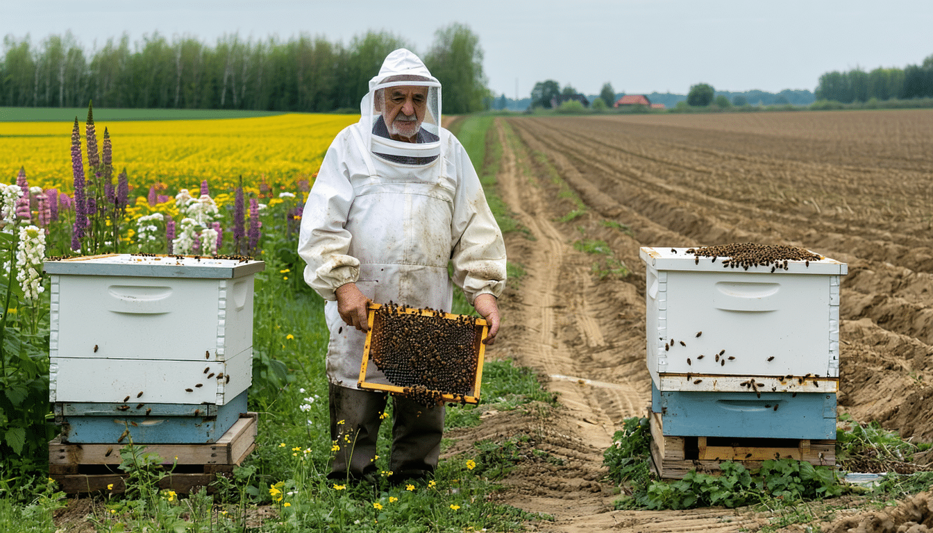 neschopná laskavost včelaře vedla k tomu, že důchodce přišel o tisíce kvůli komplikacím s daní z půdy a rozdělené zemi.