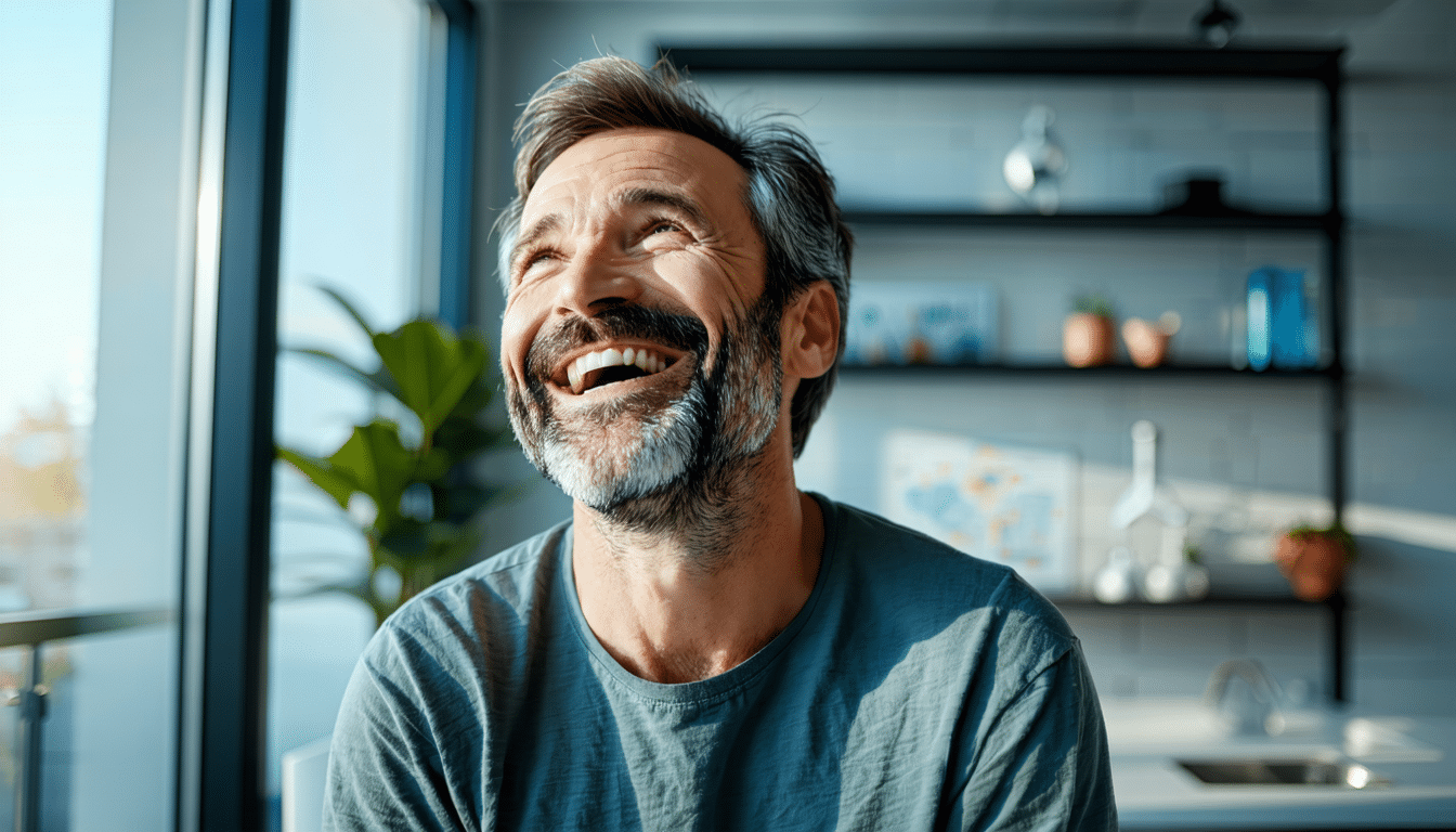 po 31 letech rezistentní deprese znovu nachází 44letý pacient radost díky důležitému vědeckému průlomu, který přináší naději pro léčbu dlouhodobých duševních onemocnění.