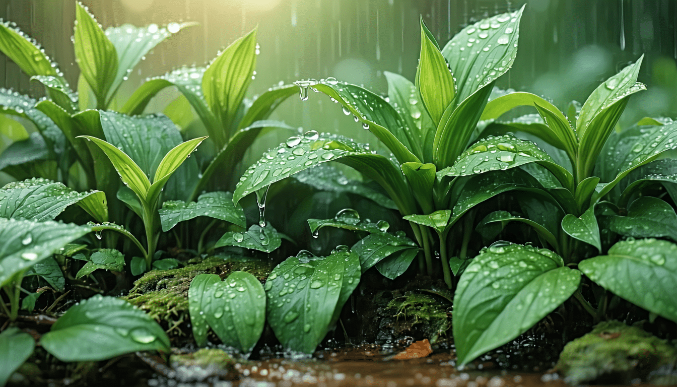 pozorovala jsem, jak se příroda po dešti regeneruje místo toho, aby rostla, a zaznamenala jsem fascinující proměny v krajině.