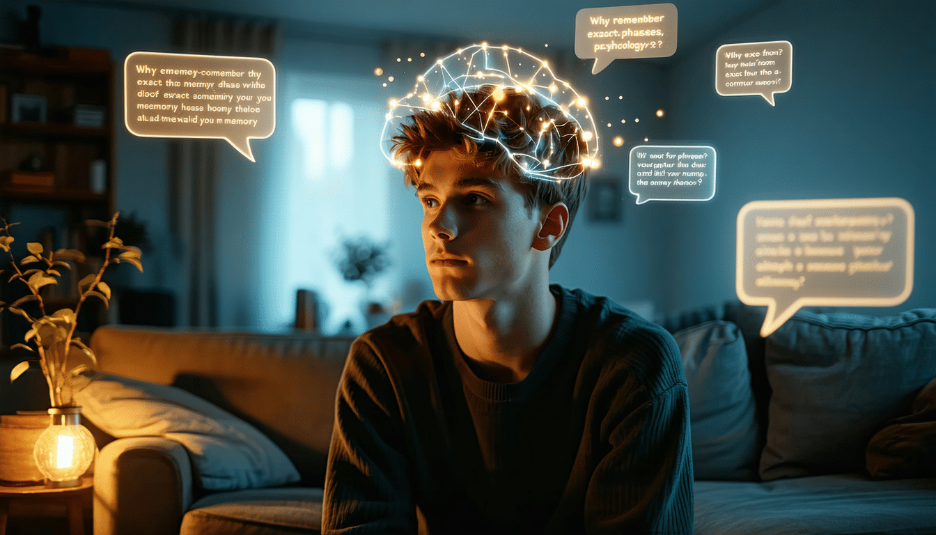 psychologie odhaluje, proč někteří lidé dokážou přesně zapamatovat fráze z rozhovorů díky zvláštní formě paměti.