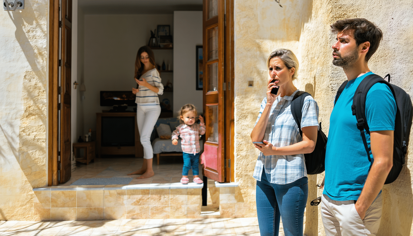 rodina zaplatila 50 000 kč za pronájem ve španělsku, ale na místě nenašla žádný byt. při kontaktování booking.com jsou hovory přerušovány, což vyvolává obavy o spolehlivost služby.