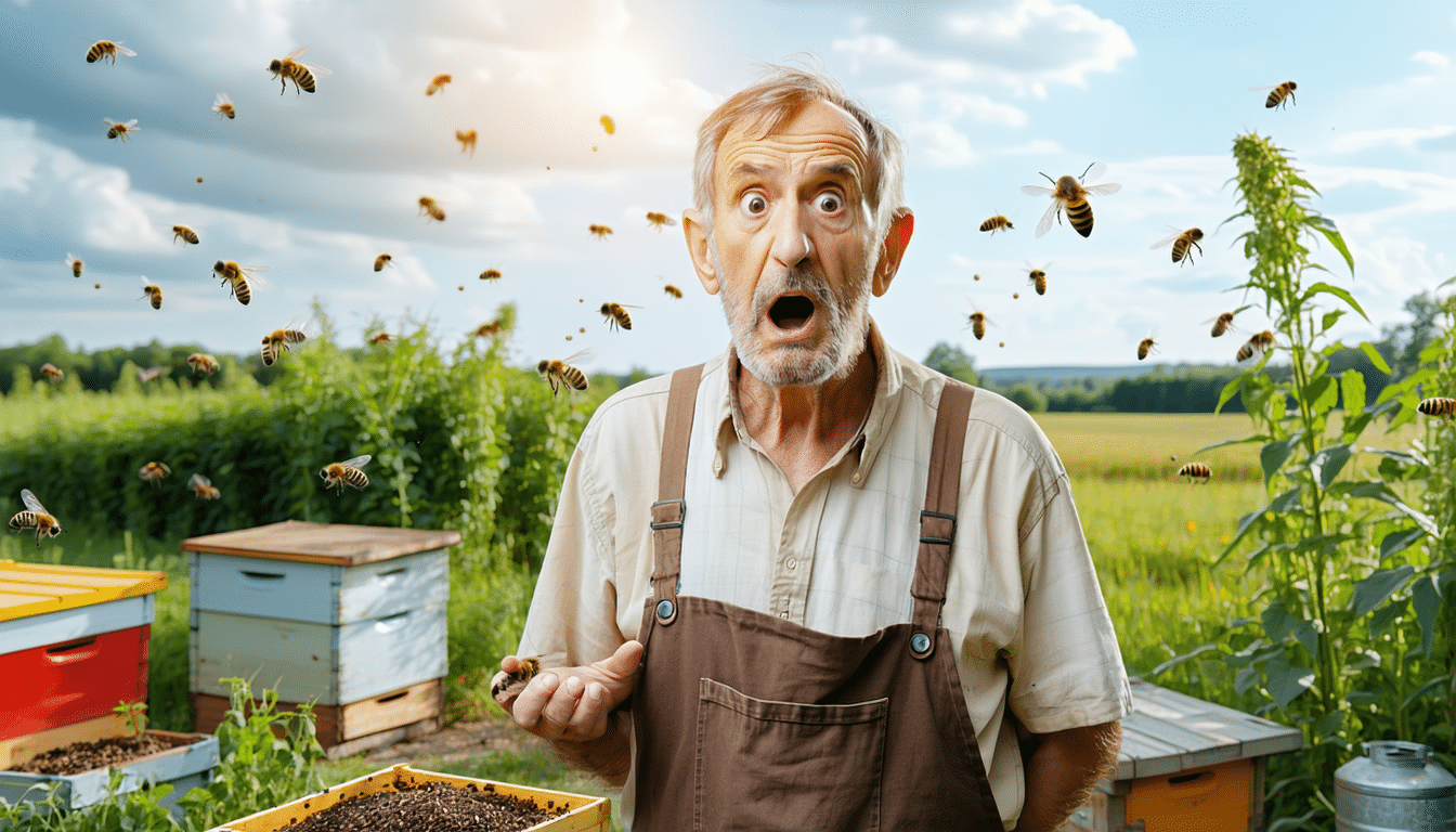 finanční úřad považuje důchodce, který pomáhá včelaři, za profesionálního zemědělce, což přináší nepříznivé důsledky pro jeho finanční situaci.