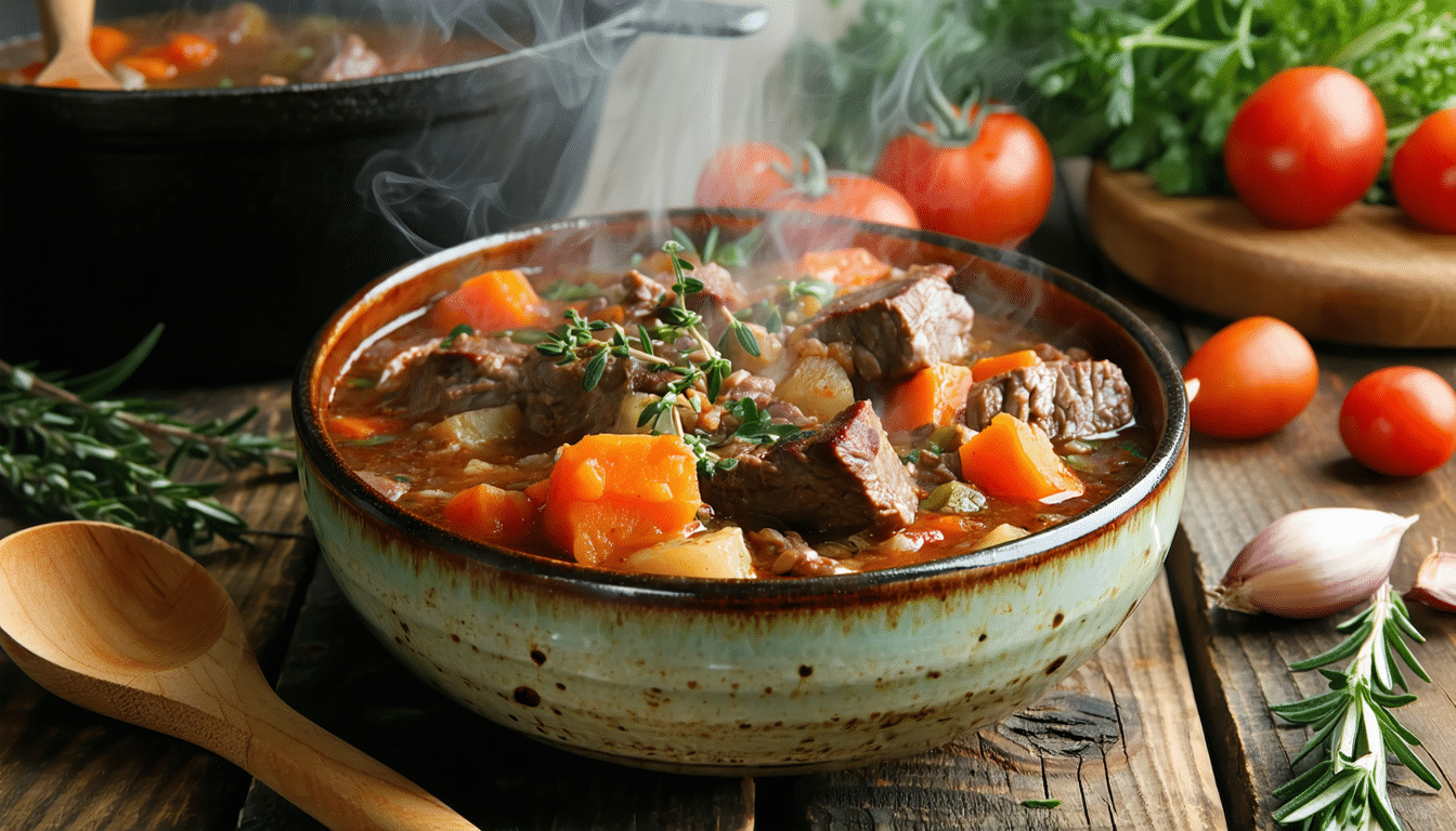 objevte recept na pomalou večeři plnou hloubky chuti, ideální pro ty, kdo preferují intenzivní aroma před efektní prezentací.