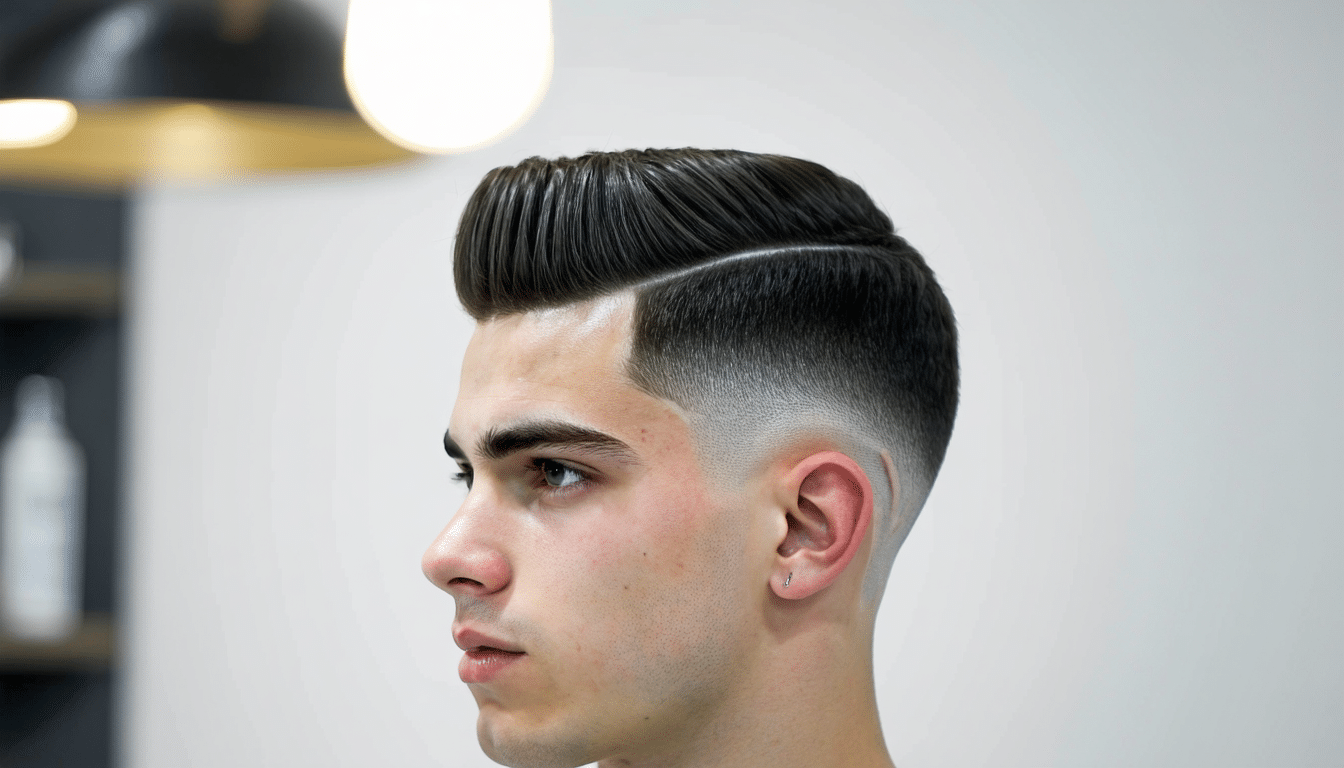 tento pánský střih zajišťuje pevnou strukturu vlasů i při rychlém dorůstání, ideální volba pro moderní a praktický vzhled.