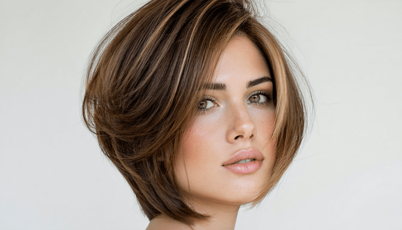 objevte střih střední délky, který lichotí téměř každému tvaru obličeje a zvýrazní vaši přirozenou krásu.