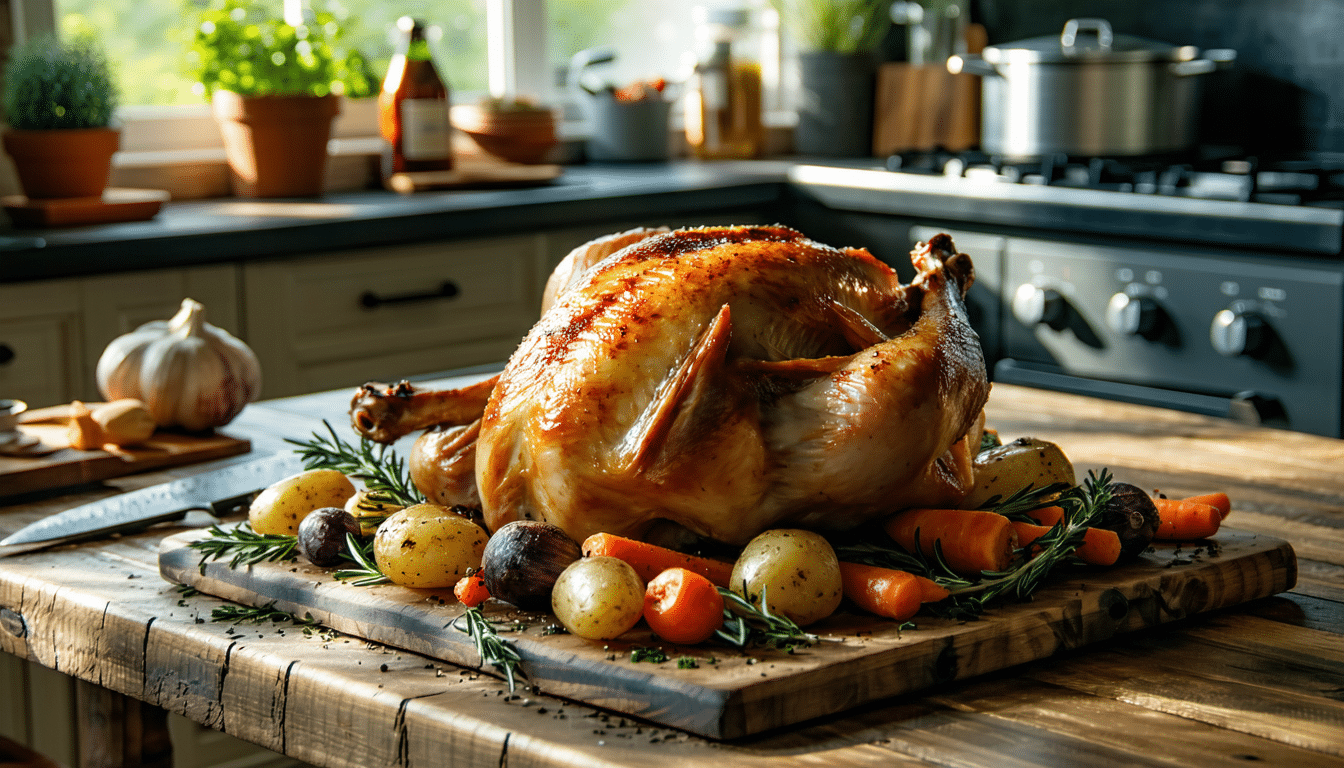 objevte recept na lahodné zapečené kuře, ideální když chcete klidný rodinný oběd u stolu.