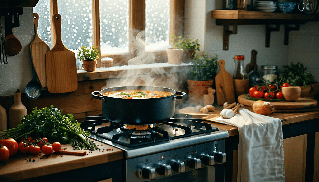 naučte se jednoduchý recept na polévku, kterou vařím každou zimu – zahřeje celý dům rychleji, než stihnete prostřít stůl.