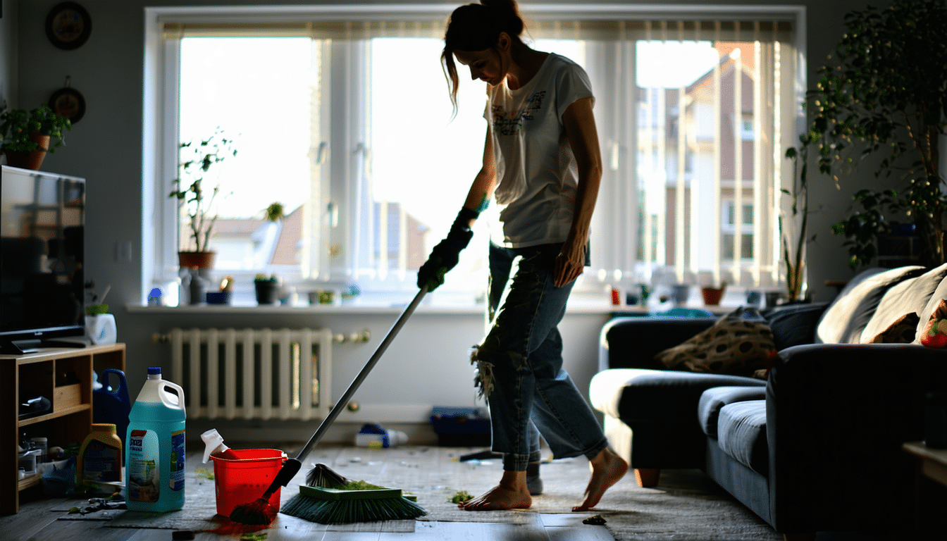 článek o tom, jak správně načasovat úklid domu pro nejlepší výsledky, na základě osobních zkušeností.