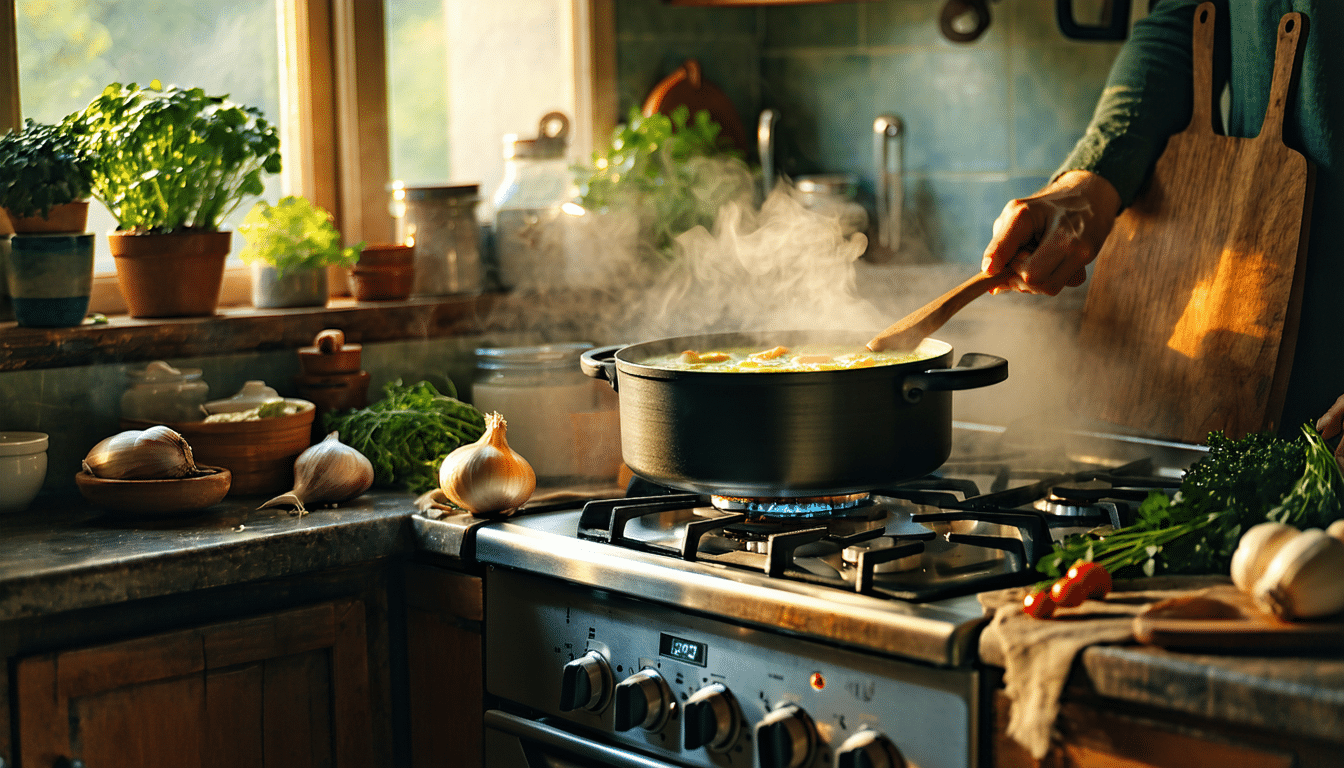 vařím tuto krémovou polévku, když chci, aby kuchyně voněla domovem – recept plný chutí a tepla rodinného krbu.