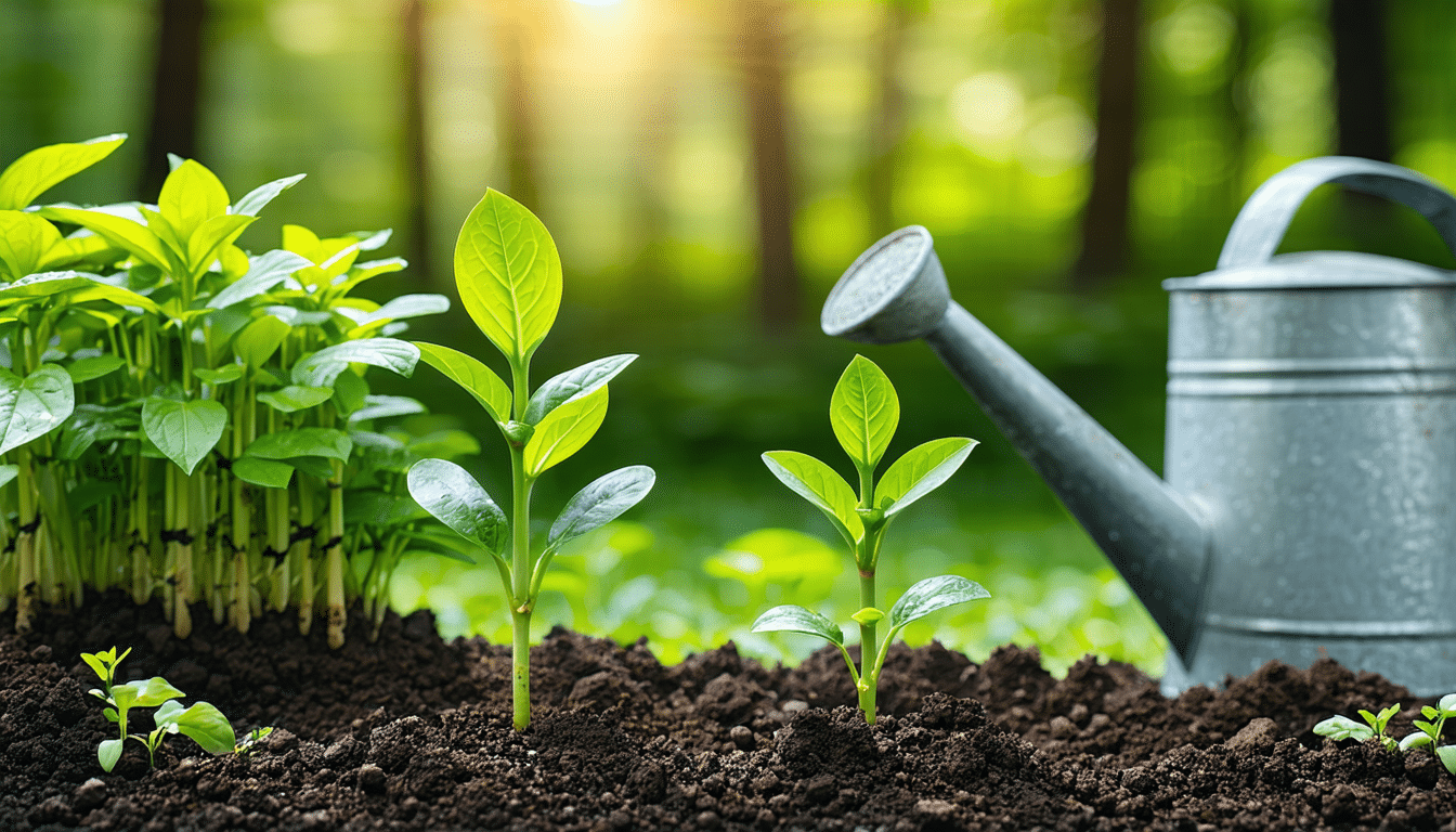 tipy na pěstování rostlin: i když jsem zasadila později, díky hlubšímu výsevu výrazně vzrostla šance přežití rostlin.